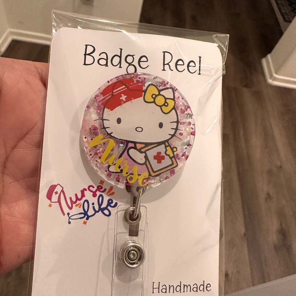 Nurse Badge Reel